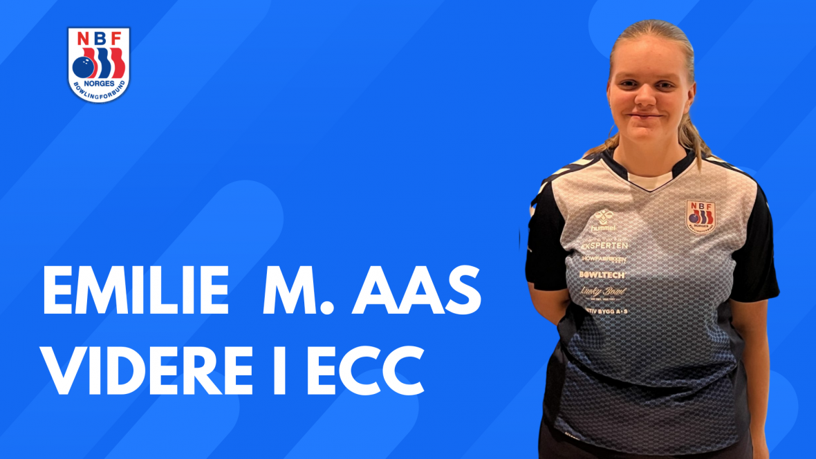 Emilie M. Aas videre i ECC – Adrian Kindervaag avslutter med sterke serier - thumbnail