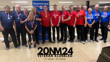 Mascot er Norgesmestre for Veteran Klubblag 2024 - thumbnail