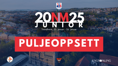 Puljeoppsettet for NM Junior 2025 er klart - thumbnail