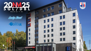 Thon Hotel Linne tilbyr rimelig priser under NM Singel/Dobbel 2025 - thumbnail