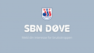 Landslagstrener for SBN Døve skal ta ut en bruttotropp - thumbnail